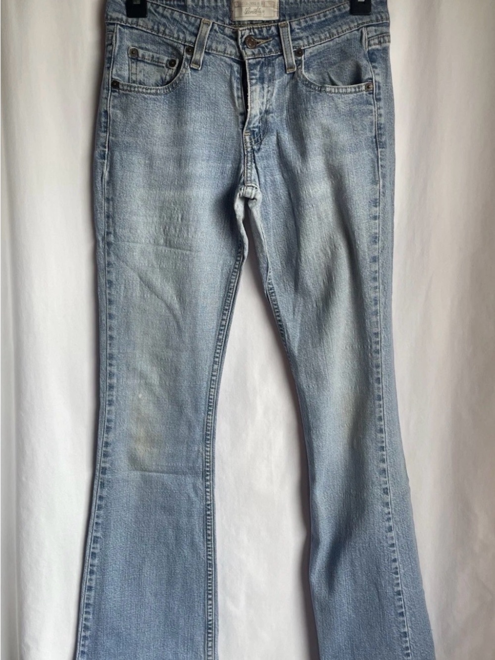 Levi's Light Blue lowrise bootcut Jeans - Vintage juniors 3 Y2K
